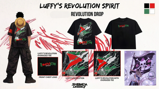 LUFFY OVERSIZED TEE