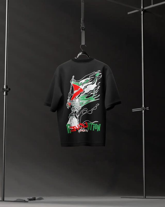Luffy “Revolution” Flag Oversized T-Shirt