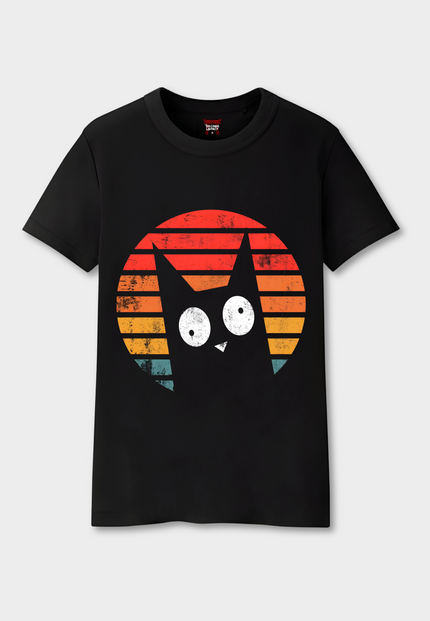 Women Black Tee