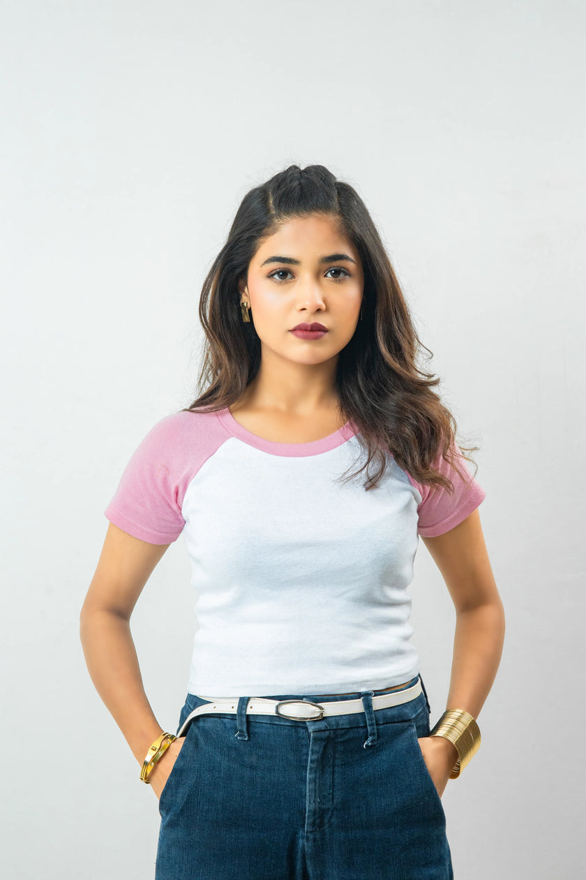 Round Neck Reglan T Shirt