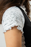 Patch Work Crop Top