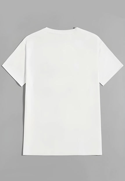 Power Stylish Arts White T-Shirt