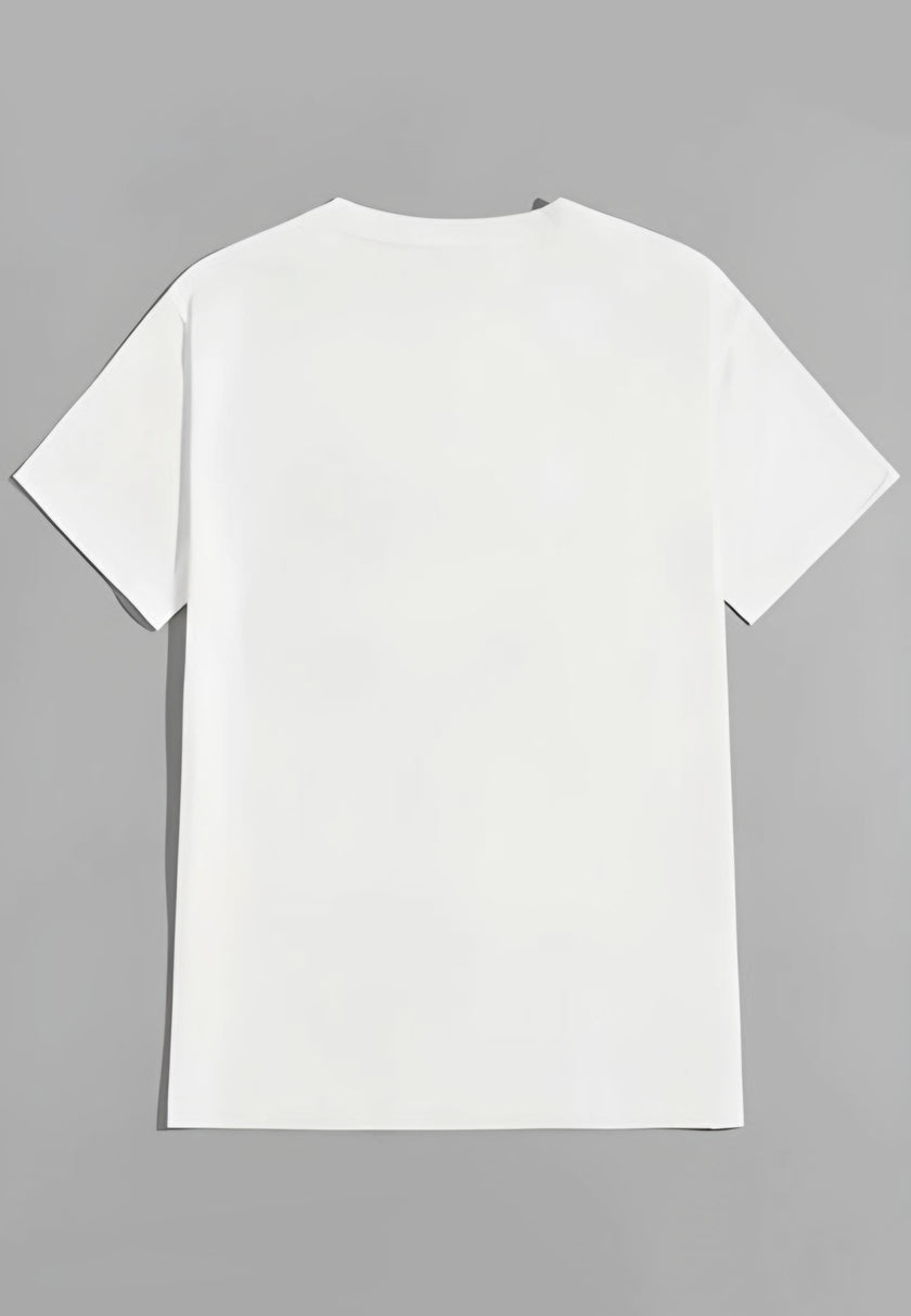 Power Stylish Arts White T-Shirt