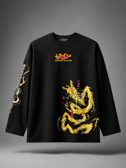 Zenitsu Thunder Full Sleeve T-Shirt