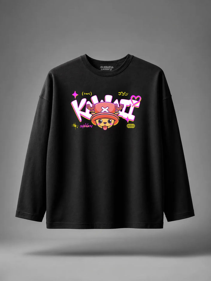 Kawaii Chopper Full Sleeve T-Shirt