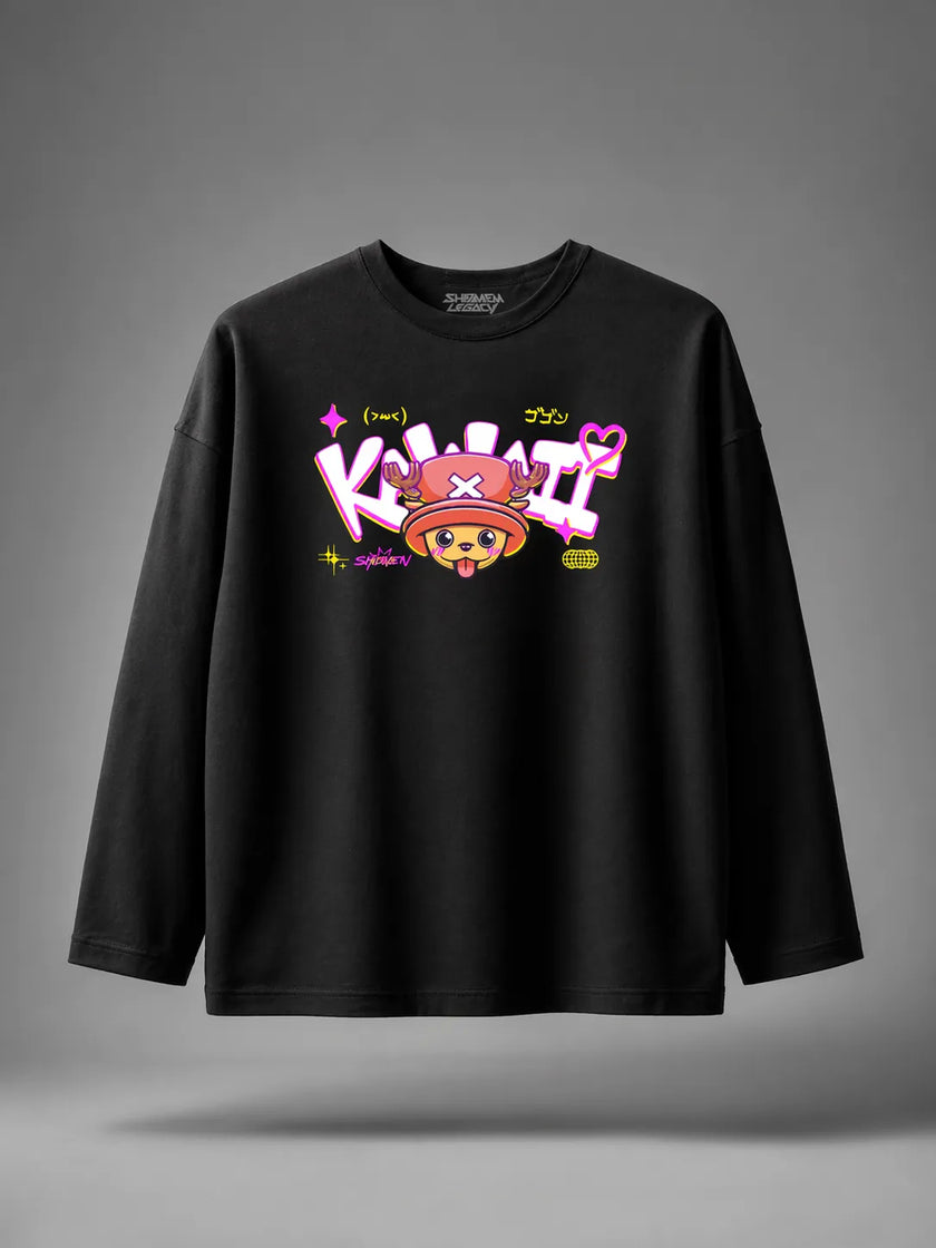 Kawaii Chopper Full Sleeve T-Shirt