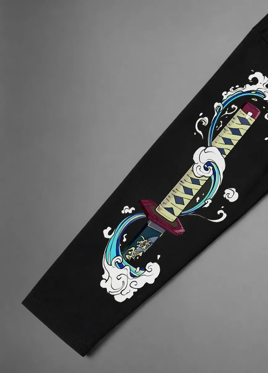 Water Dragon Regular Fit Full Sleeve T-Shirt