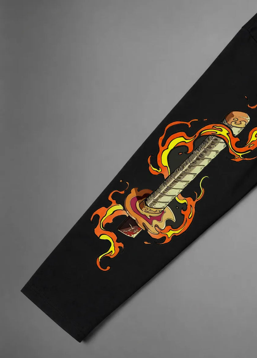 Rengoku Flame Full Sleeve T-Shirt