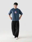 Goku Stone Wash Oversized T-Shirt