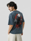 Satoru Gojo Stone Wash Oversized T-Shirt