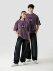 Gengar Evolution Oversized Stone Wash T-Shirt