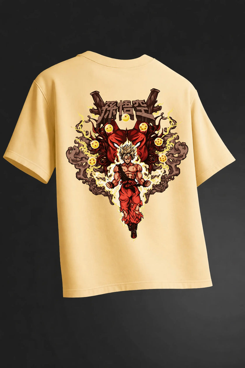 Goku “Ascension Fury” Oversized T-Shirt