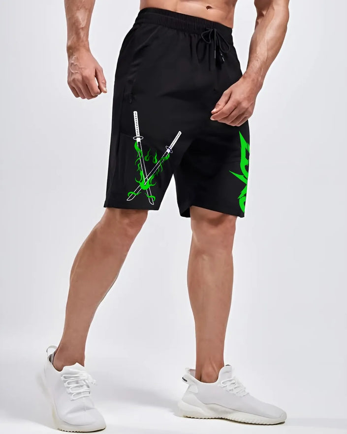 Zoro Subtle Minimalist Shorts – Black