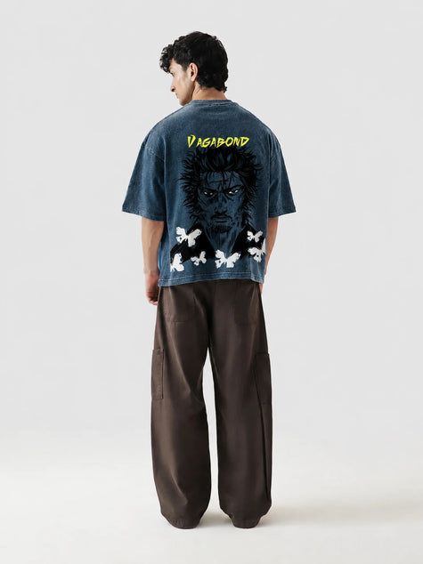 Vagabond Stone Wash Oversized T-Shirt