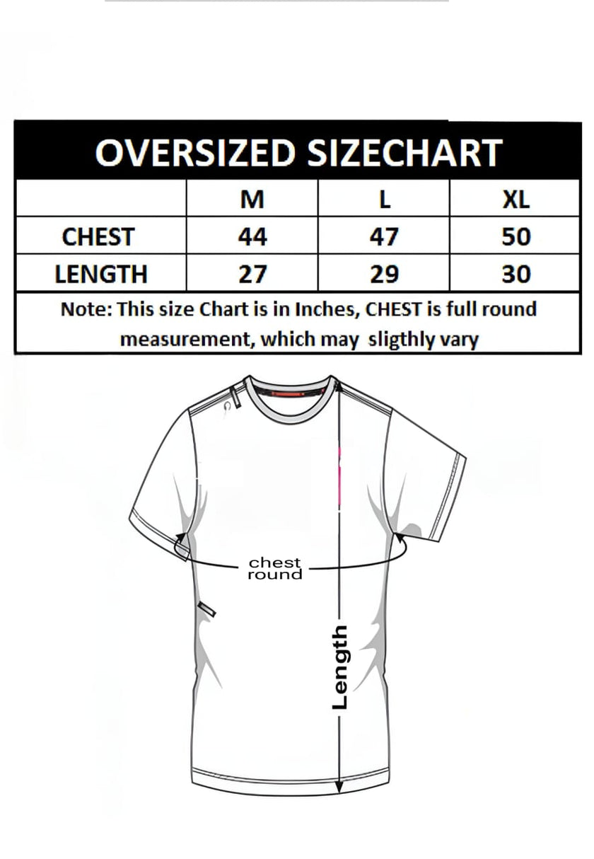 Yuno Green Subtle Oversized T-Shirt