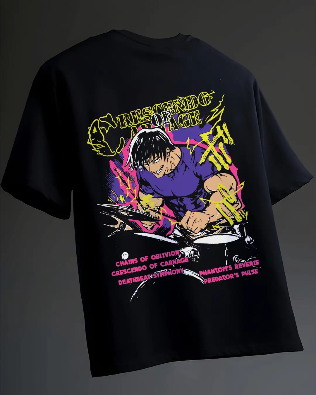 Toji “Crescendo of Carnage” Oversized T-Shirt