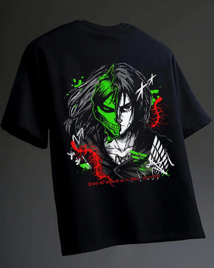 Eren Yeager “Tatakae” Oversized T-Shirt