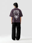 Ryuk Shinigami Stone Wash Oversized T-Shirt