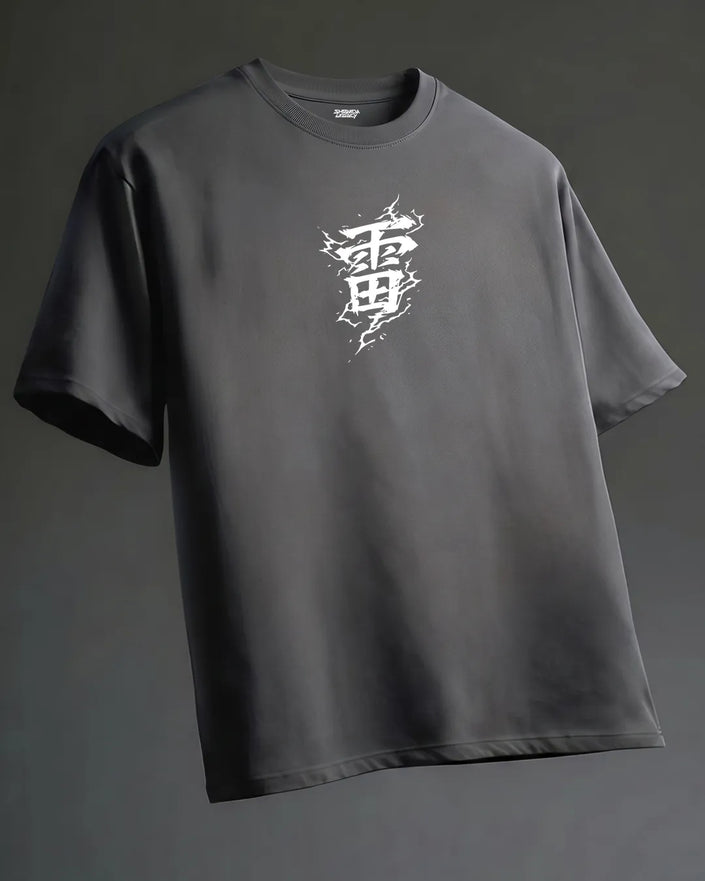 Thunder Dragon Garment Dyed Oversized T-Shirt