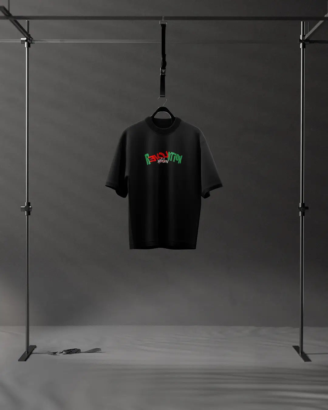 Luffy “Revolution” Flag Oversized T-Shirt