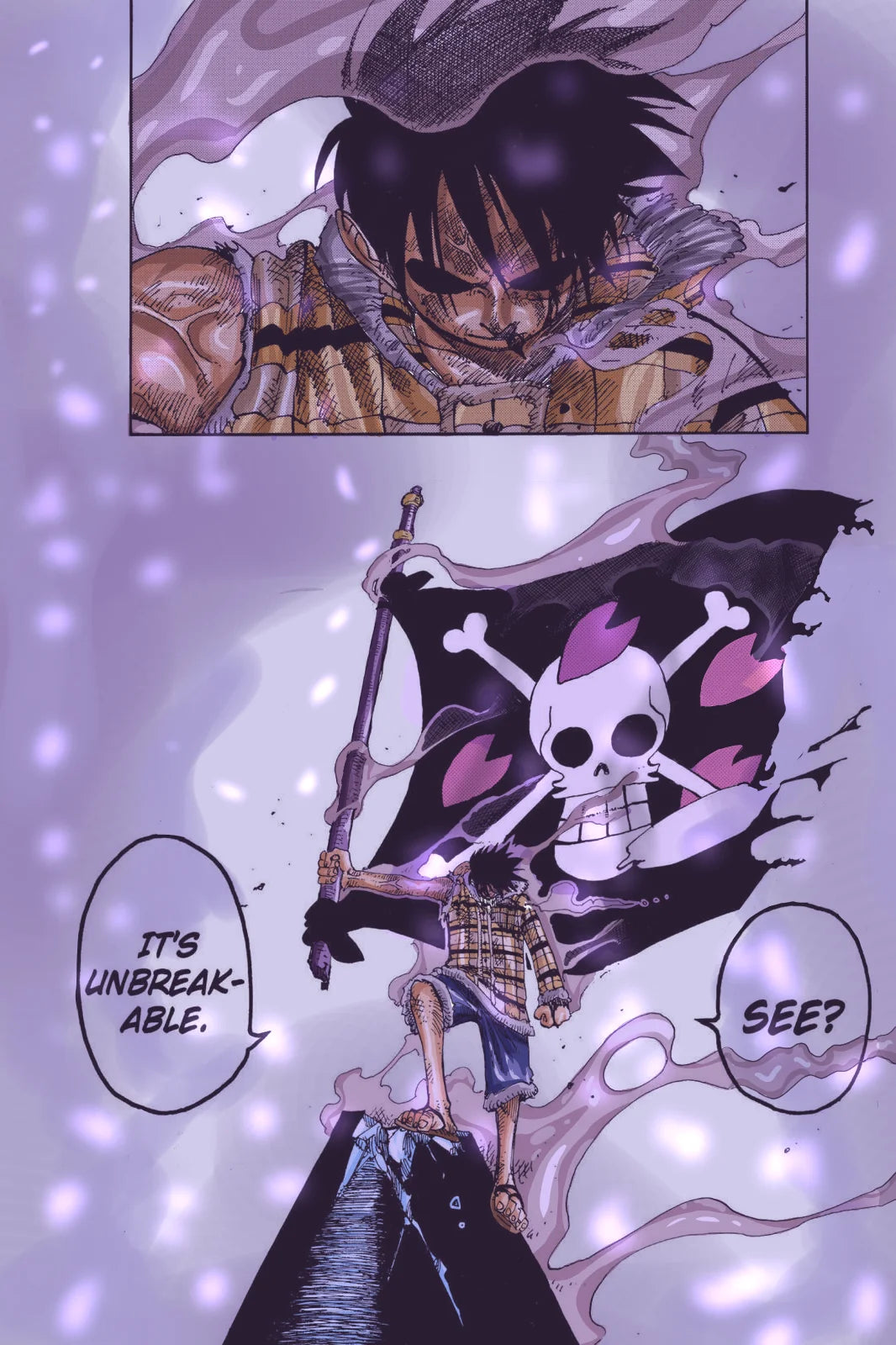 Luffy “Revolution” Flag Oversized T-Shirt