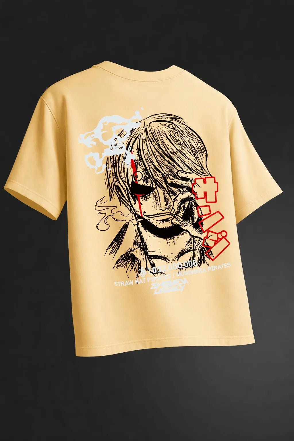 Sanji “Black Leg” Oversized T-Shirt