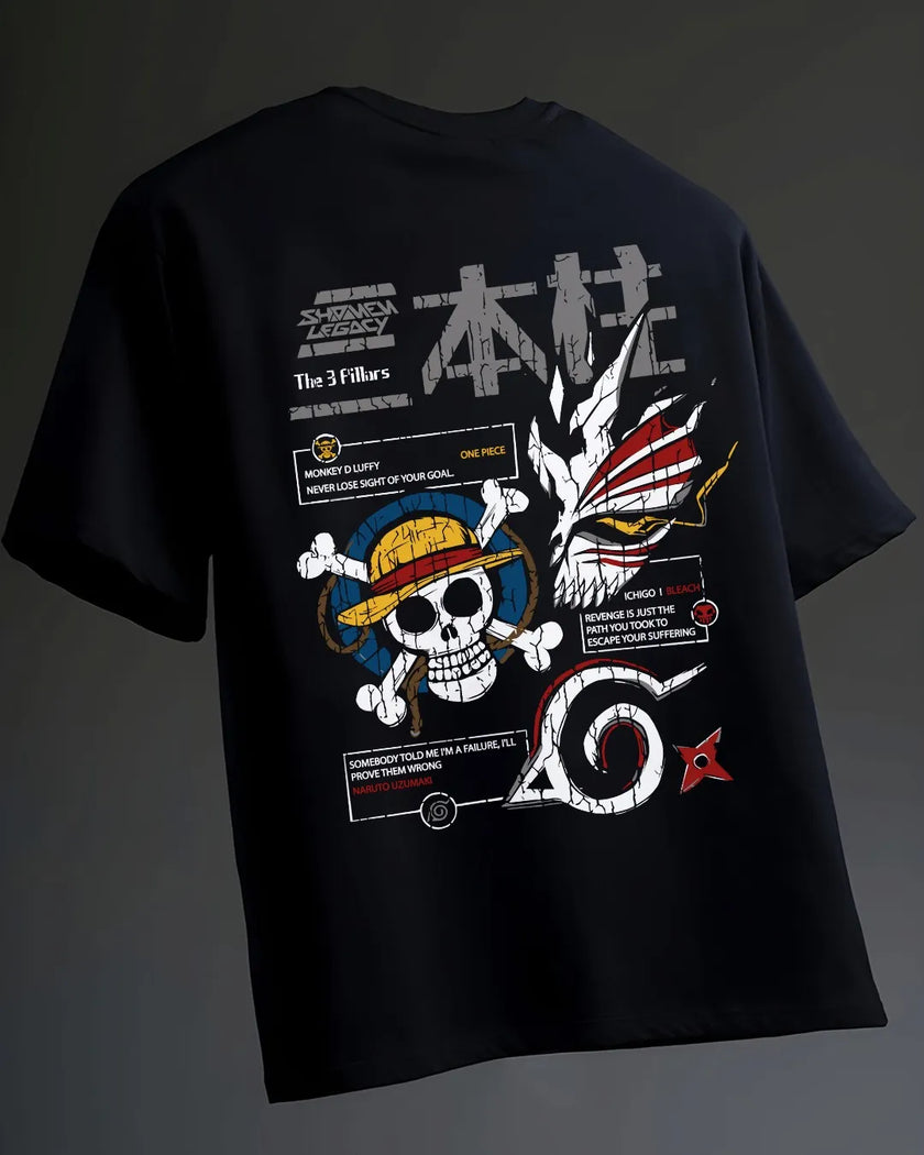 Big 3 Legacy Icons Oversized T-Shirt